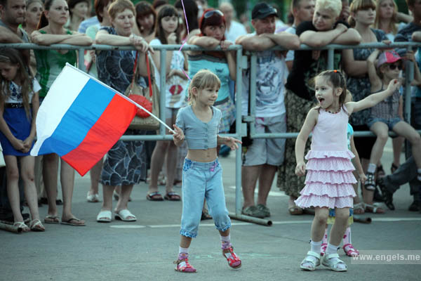 В Энгельсе отметили государственный праздник – День России