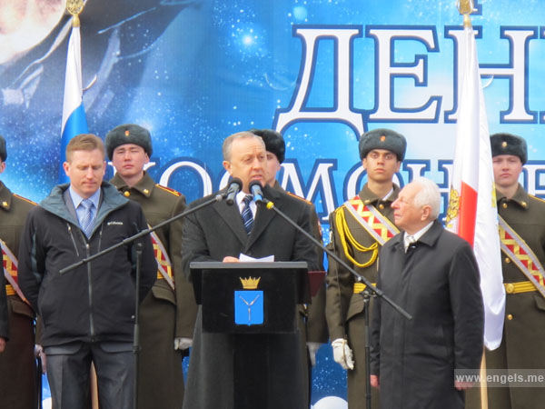 На месте приземления Гагарина завершился торжественный митинг «Нет смелости границ»